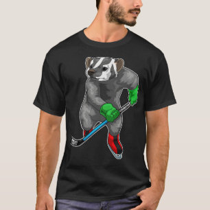 Camiseta Taco de hóquei no gelo com badra de mel