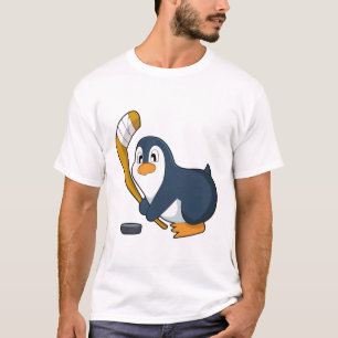 Camiseta Taco de hóquei no gelo do Pinguim