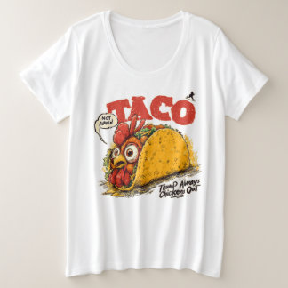 Camiseta Taco de Taco Sempre Fala De Política Engraçada