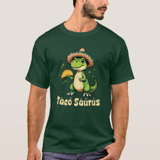 Camiseta Taco Dinosaur Design