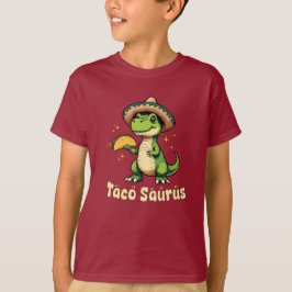Camiseta Taco Dinosaur Design