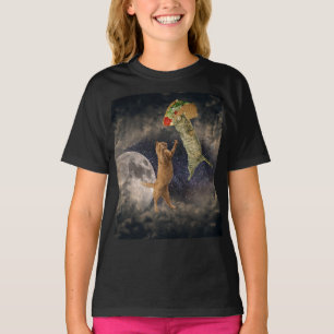 Camiseta Taco e Camiseta das Meninas da Lua e do U