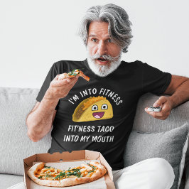 Camiseta Taco e Malhação Engraçado