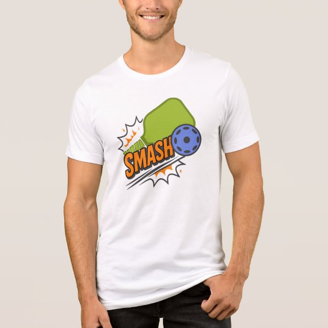 Camiseta Taco Engraçado de Pickleball (Frente)