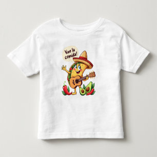 Camiseta Taco Fiesta mit Gitarre und hispanischem Flair