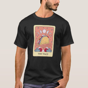 Camiseta Taco Foodie Tarot Card Taco Lover Fortune Diga