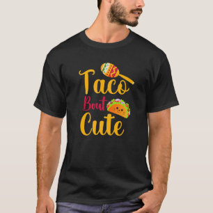 Camiseta Taco Gato Garota Jovem Taco Sobre Taco Bonito Terç