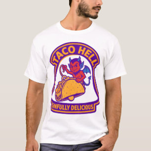 Camiseta Taco Hell — Bem-vindo ao Lado Apimentado