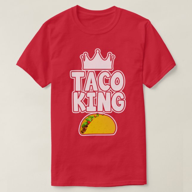 Camiseta Taco King (Frente do Design)