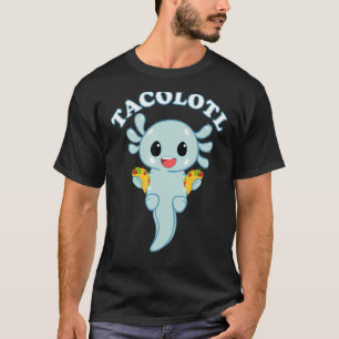 Camiseta Taco Lover Axolotl Lover Homens Mexicanos Axolotl 