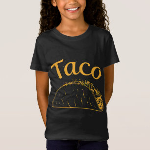Camiseta Taco Mãe Burrito Taco Taquito Matando Família