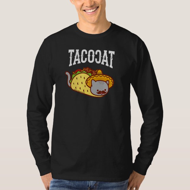 Camiseta Taco Mexicano Cinco De Mayo Cinco De Meow (Frente)