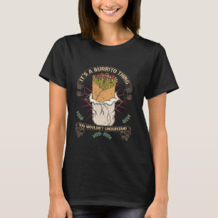 Camiseta Taco Mexicano comendo burrito comida cozinha souve