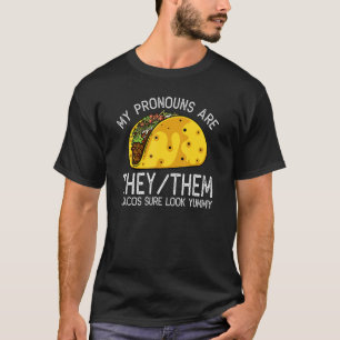 Camiseta Taco Pronoun Piada Taco Lover
