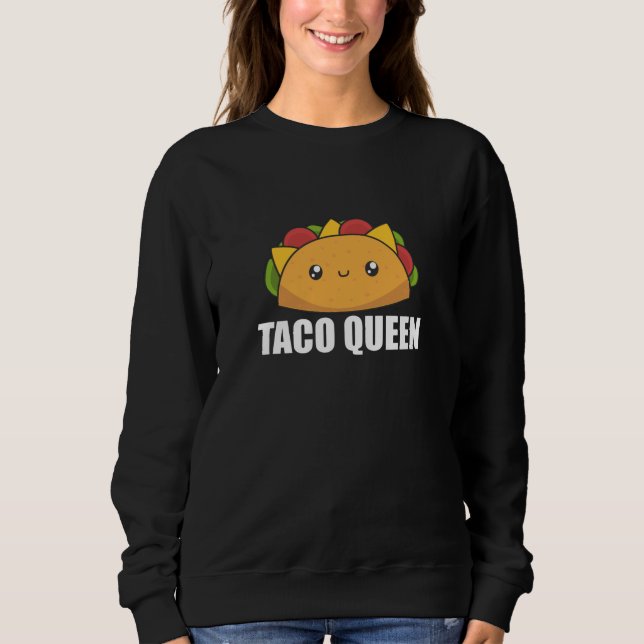 Camiseta Taco Queen Cinco De Mayo Tacos Comida Encantada (Frente)
