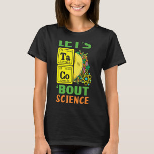 Camiseta Taco Science Periódica Mesa Mexicana Cinco D