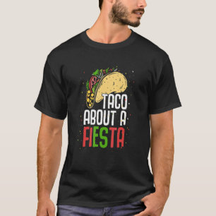 Camiseta Taco Sobre Fiesta México Cinco Mexicanos De Mayo N