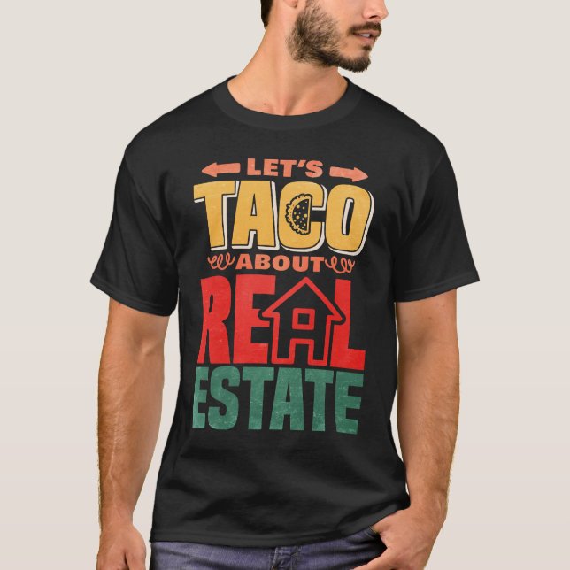 Camiseta Taco Sobre Imóveis (Frente)