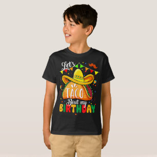 Camiseta Taco Sobre Meu Aniversário Divertido Cinco De Mayo