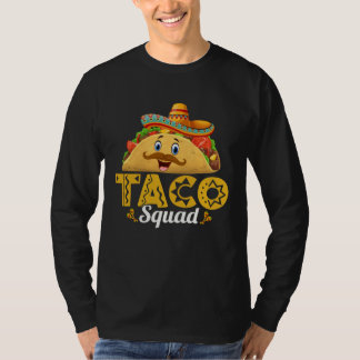 Camiseta Taco Squad Mexican Food Lover Funny Tacos 7