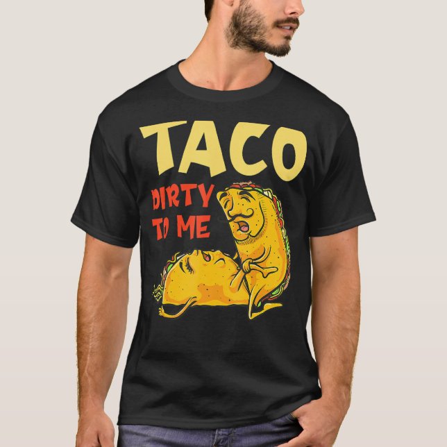 Camiseta Taco Sujo Para Mim Cinco Casais Mexicanos De Mayo (Frente)