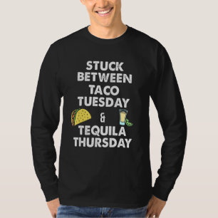 Camiseta Taco Terça-feira de Taco e Quinta-feira de Tequila
