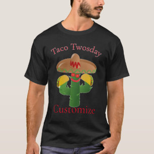 Camiseta Taco Terça-Feira Saguaro Cactus Thunder_Cove
