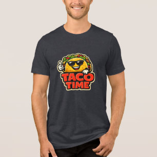 Camiseta Taco Time - Fiasco da Festa - Fãs da Comida