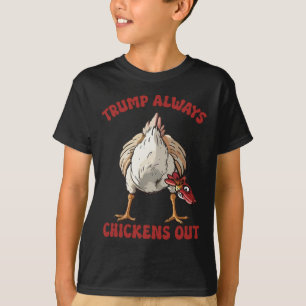Camiseta Taco Trump Sempre Chicken Engraçado Tarifa De Fran