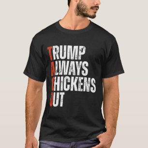 Camiseta Taco Trump Sempre Desiste Dizendo Tarifa Engraçada
