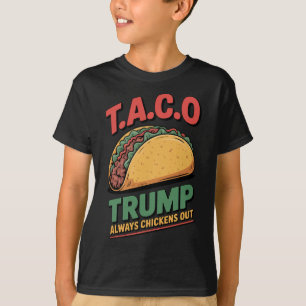 Camiseta Taco Trump Sempre Desiste Engraçado Taco