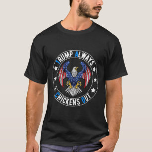 Camiseta Taco Trump Sempre Desiste Piada Política 
