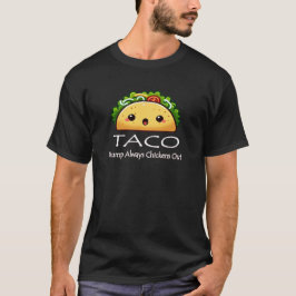 Camiseta Taco Trump Sempre Fala Frangos