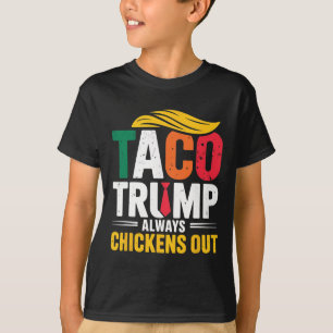 Camiseta Taco Trump Sempre Fala Frangos
