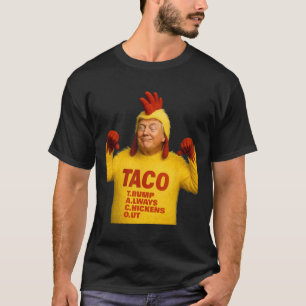 Camiseta Taco Trump Trump Sempre Desiste