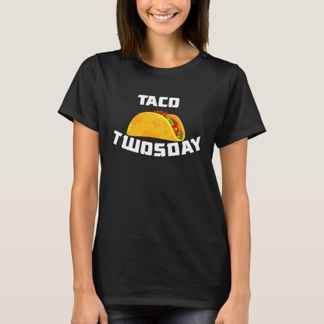 Camiseta Taco Twosday Mothers Day and Grandma (Frente)