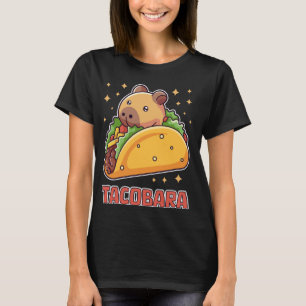 Camiseta Tacobara Funny Capybara Tacos Terça-feira Comida m
