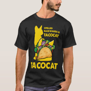 Camiseta Tacocat Escrito ao Contrário é Tacocat Fo