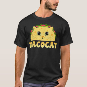 Camiseta Tacocat Meican Comida Cat Face Cinco De Mayo Kitte
