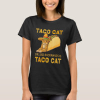 Tacocat Ortografado Para Trás É Taco Cat Cinco De 
