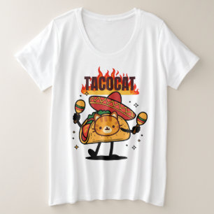 Camiseta Tacocat Ortografado Para Trás É Tacocat