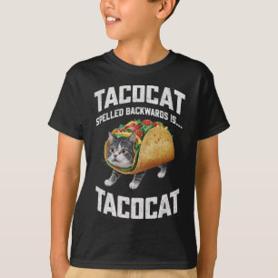 Camiseta Tacocat Ortografado Para Trás É Tacocat Shirt Taco