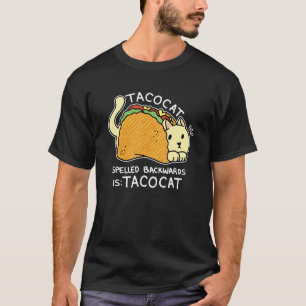 Camiseta TacoCat para Crianças Taco Cat Cinco de Mayo Gato