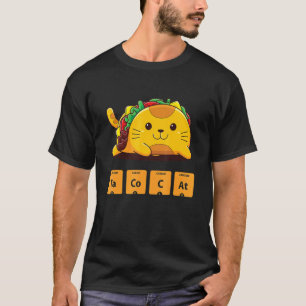 Camiseta TacoCat Taco & Cat Tabela Periódica de Elementos Q