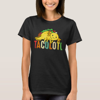 Camiseta Tacolotl Taco Axolotl Cute mexicano Axolotl