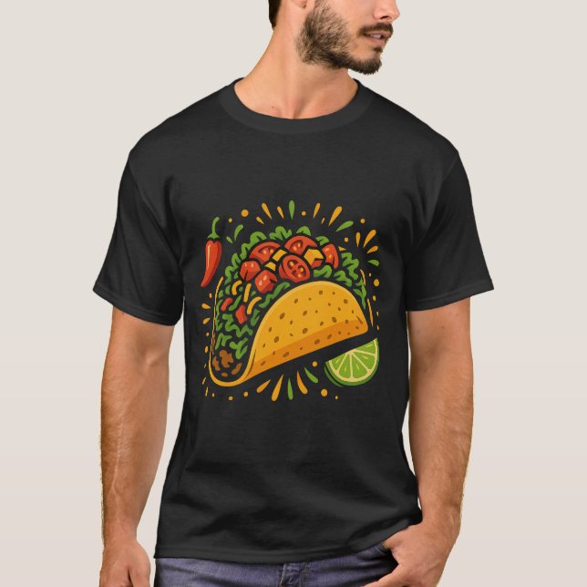 Camiseta Tacos (Frente)
