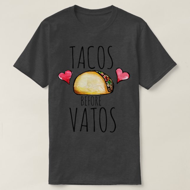 Camiseta Tacos Antes de Vatos8 (Frente do Design)
