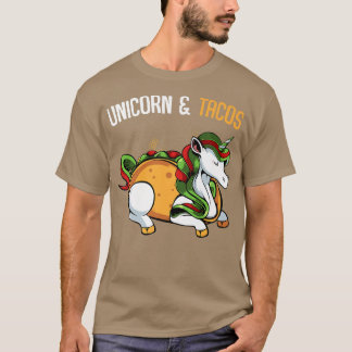 Camiseta Tacos Avocado Funny Sarcasm Unicorn Nacho Lover La