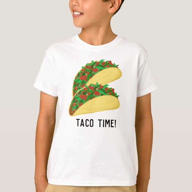 Camiseta Tacos bonitinhos do tempo da Taco (Frente)
