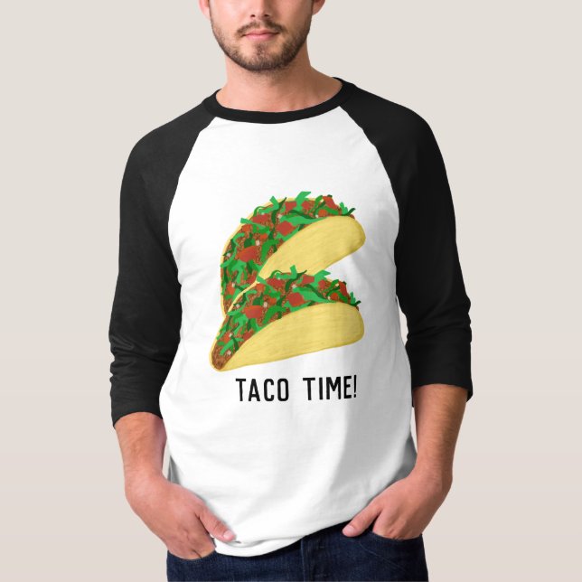 Camiseta Tacos bonitinhos do tempo da Taco (Frente)
